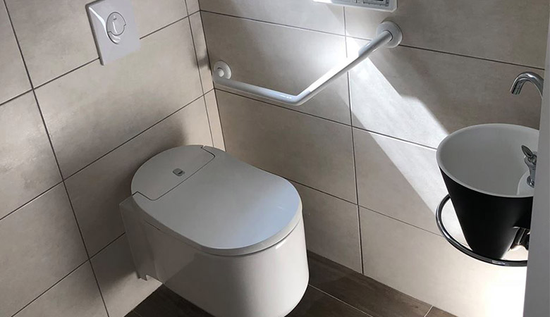 Salle de bain PMR